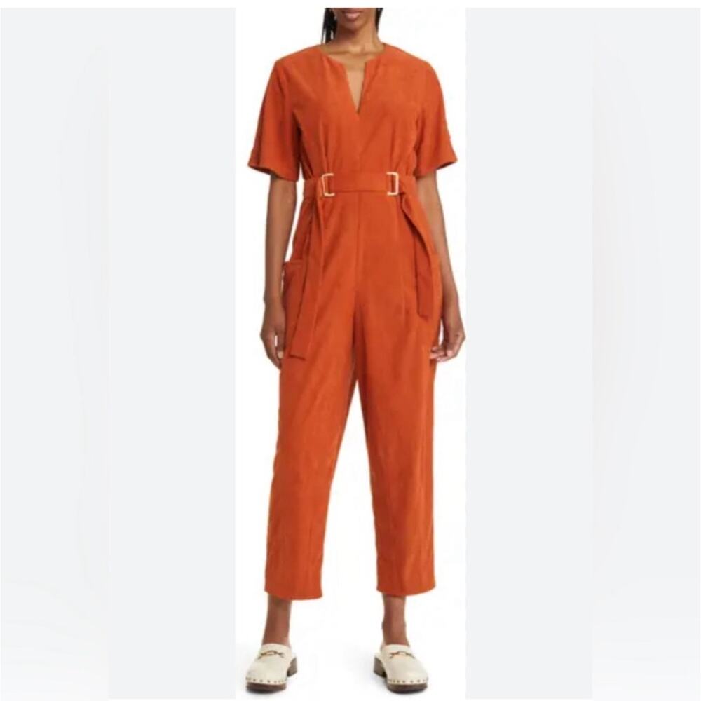 Du Paradis Corduroy Jumpsuit Nwt